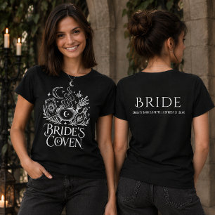 Bride's Coven Witch Bachelorette Black T-Shirt
