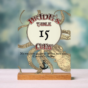 Bride's Crew  Acrylic Sign
