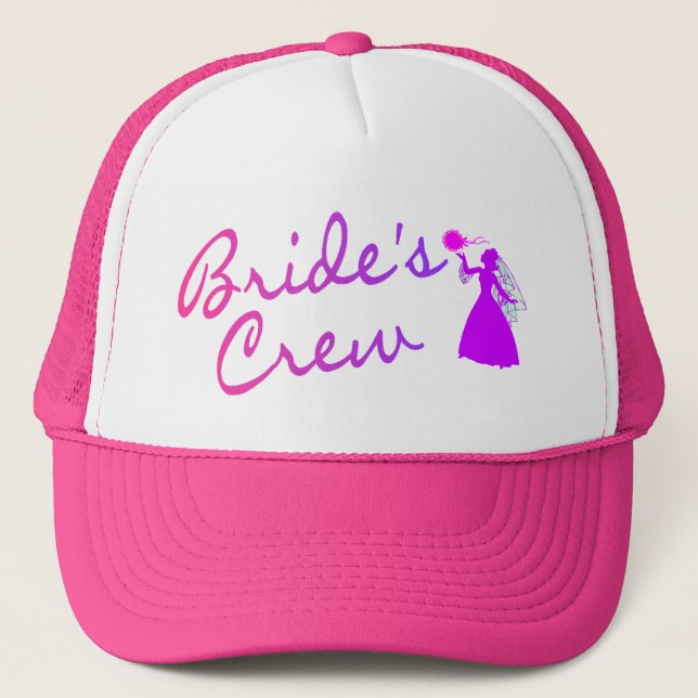 Brides Crew (Bride) Trucker Hat (Front)