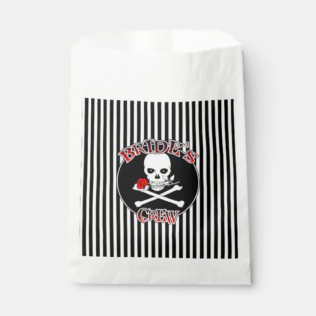 Bride's Crew Favour Bags (Front)