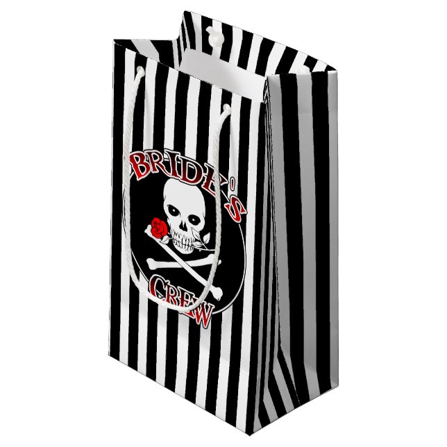 Bride's Crew Gift Bag (Front Angled)