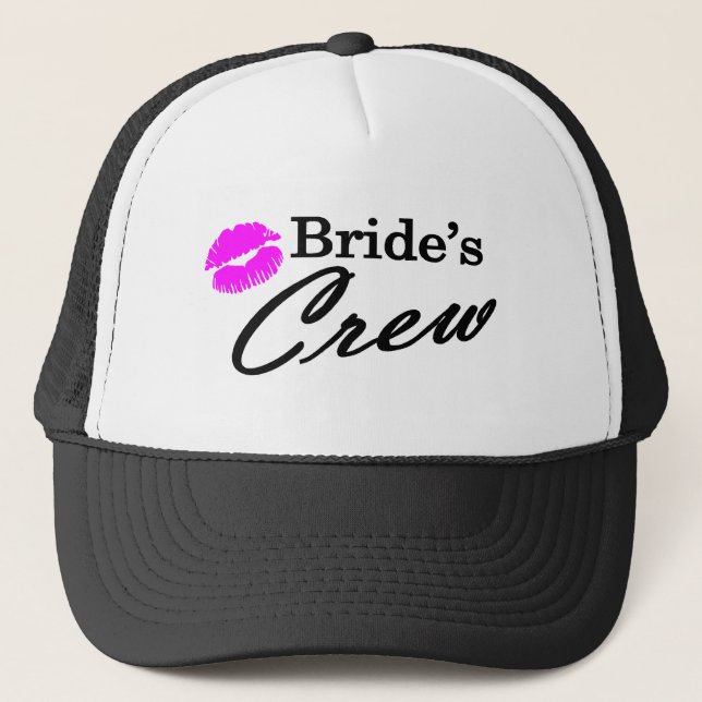 Brides Crew Trucker Hat (Front)