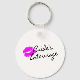 Brides Entourage (Kiss) Key Ring