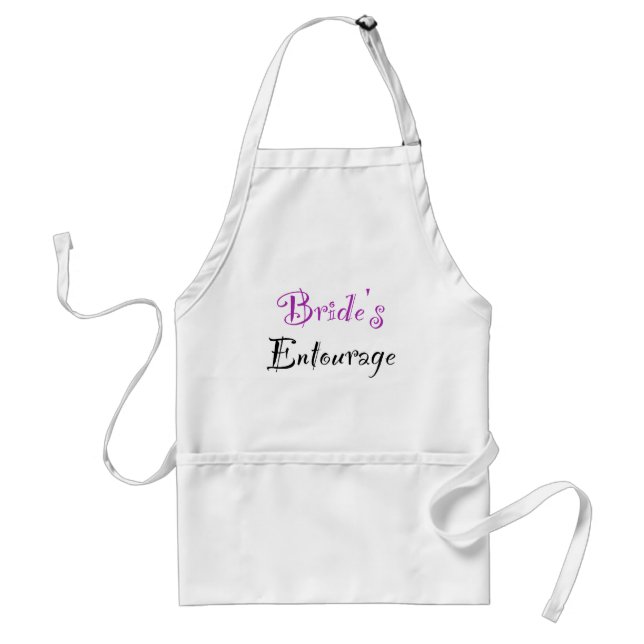 Bride's Entourage Standard Apron (Front)