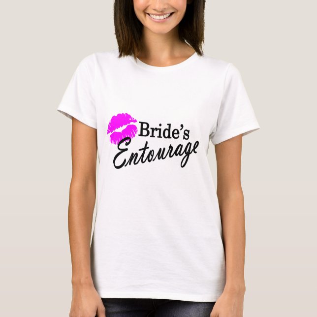 Brides Entourage T-Shirt (Front)