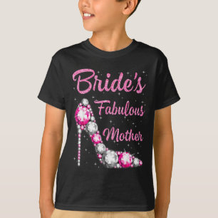 Bride's fabulous mother happy wedding marry vintag T-Shirt