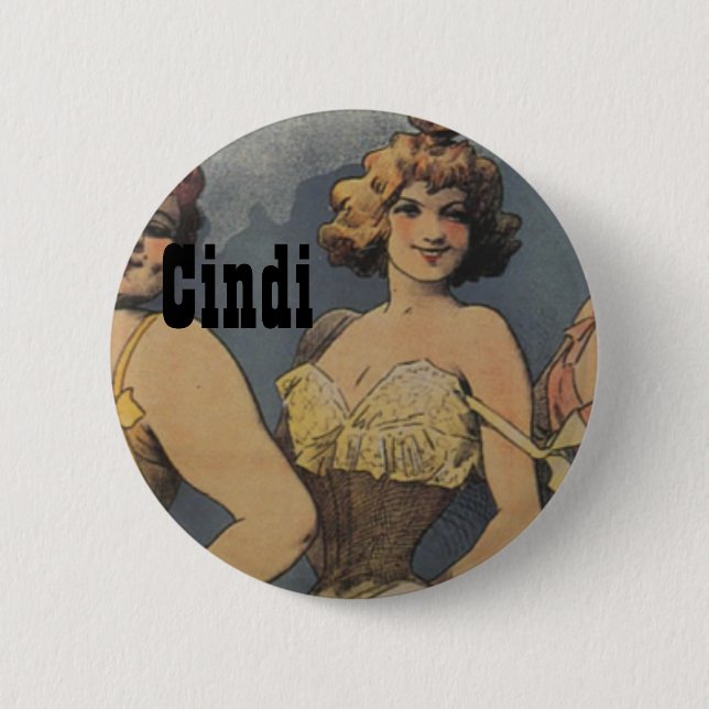 Bride's Maid Shower Favour 6 Cm Round Badge (Front)