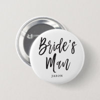 Bride's Man | Black Script Customisable