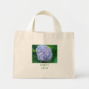 BRIDE'S MOM tote bag gifts BLUE HYDRANGEA Lavendar