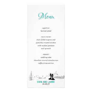 Brides Mountain Love Menu