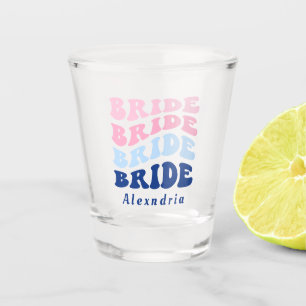 Bride's Name Bachelorette Party Shot Glass