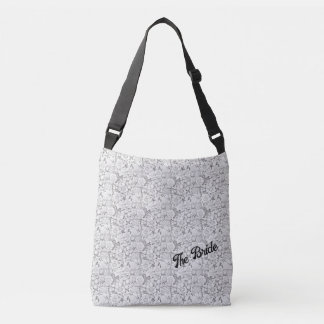 Brides personalizable Floral Crossbody Bag