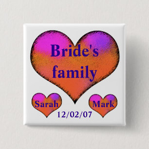 bride's side button