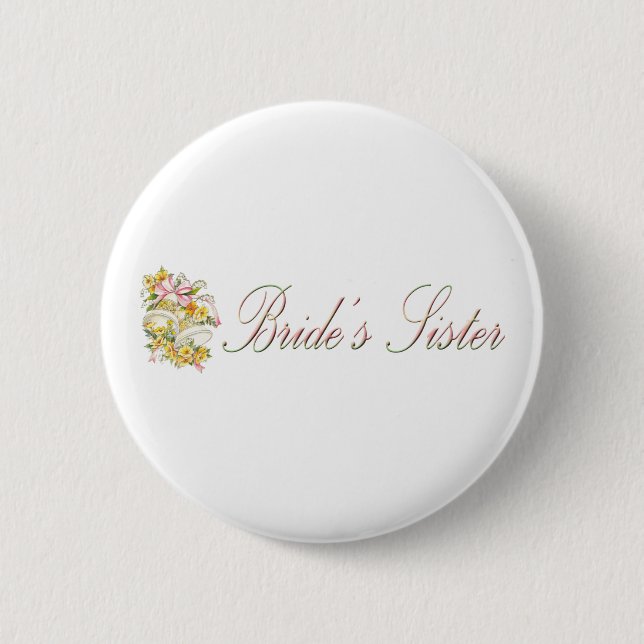 Brides Sister Button (Front)