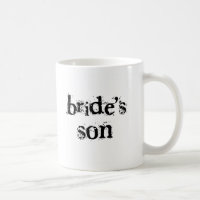 Bride's Son Black Text
