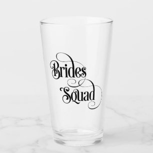Brides Squad Glass
