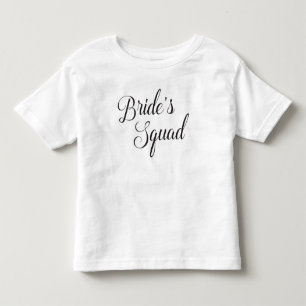 Bride's Squad Kids Toddler T-Shirt