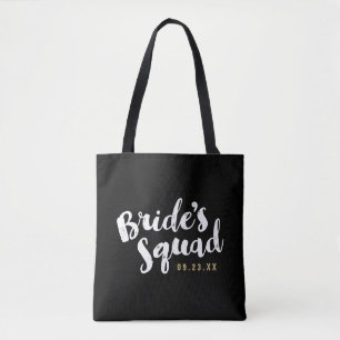 Bride's Squad Personalised Bridal Party Totes