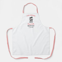 Brides Wedding Day Special Apron Personalised