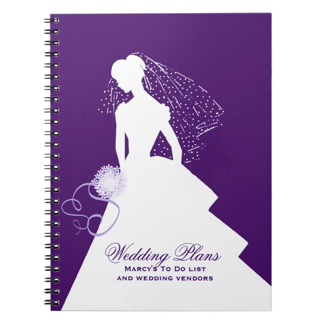 Bride's Wedding Planner Notebook (Front)