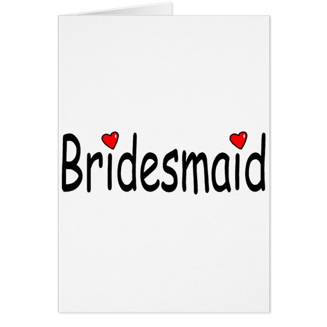 Bridesmaid (Front)
