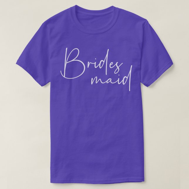 Bridesmaid 10 T-Shirt (Design Front)