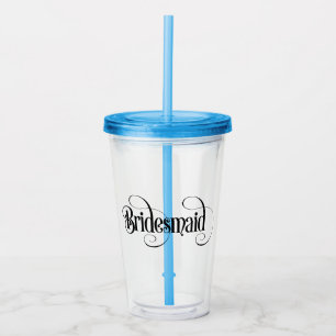 Bridesmaid Acrylic Tumbler