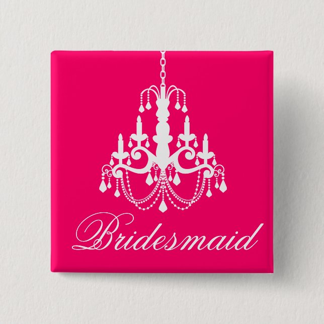Bridesmaid Bachelorette Party Button (Front)