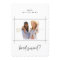 Bridesmaid Bridal Party Proposal Photo Card