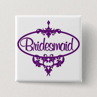 Bridesmaid Button