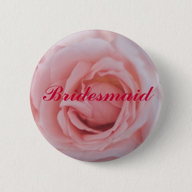 Bridesmaid Button (Front)