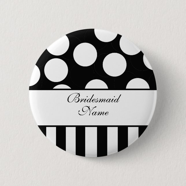 Bridesmaid Button (Front)