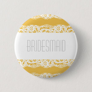 Bridesmaid Button - Choose your own colour!