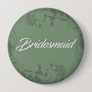 Bridesmaid Button for Tote