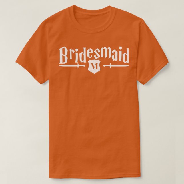 Bridesmaid by Shirty38 T-Shirt (Design Front)