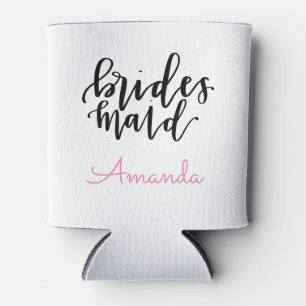 Bridesmaid Can Cooler - Personalise Name