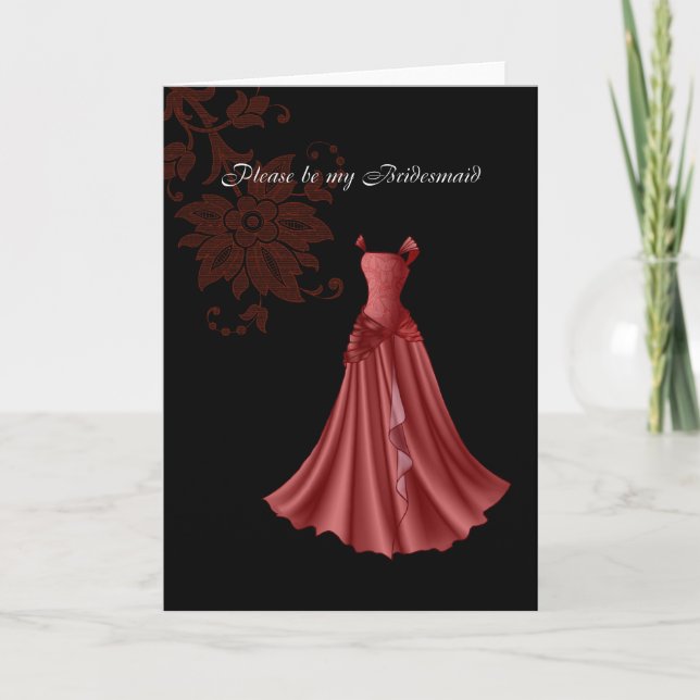 bridesmaid card (Front)