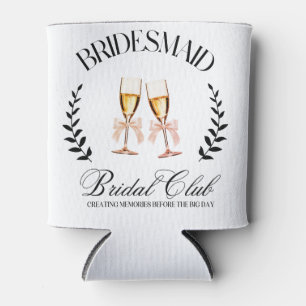 Bridesmaid Customise  Name Coquette  Bachelorette Can Cooler