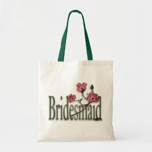 Bridesmaid/ Dogwood Wedding Tote Bag