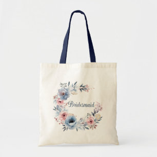Bridesmaid favour gift tote bag