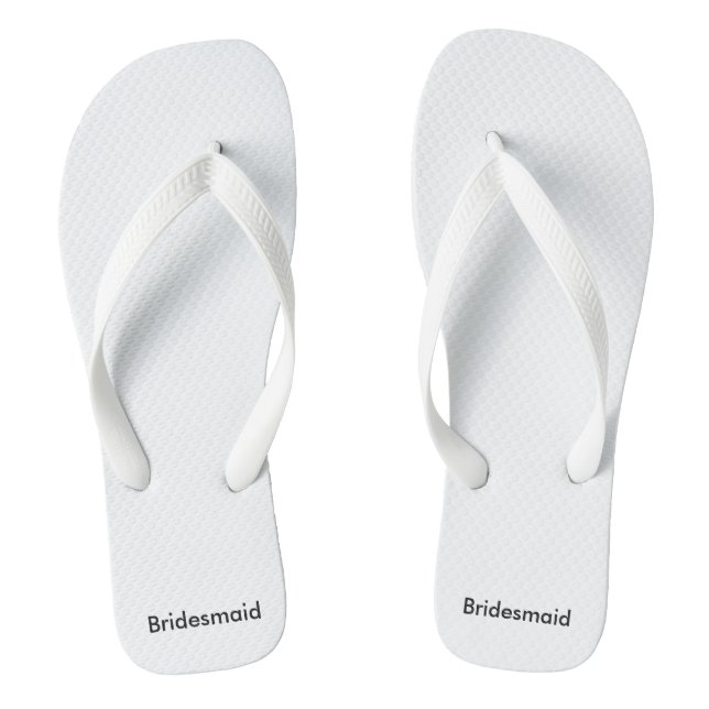 Bridesmaid flipflops (Footbed)