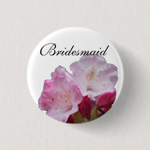 bridesmaid flower button