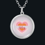 Bridesmaid Gift Bridal Shower Hens Night Wedding Silver Plated Necklace<br><div class="desc">Customize these adorable gifts to suit your own wedding party.</div>