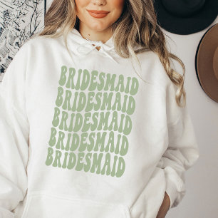 Bridesmaid Gift Custom Bachelorette Bridal Party Hoodie