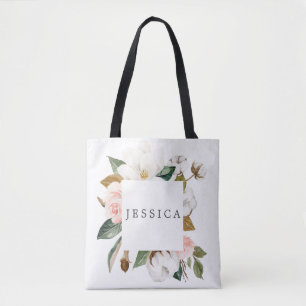 Bridesmaid Gift Personalised Tote Bag Magnolia