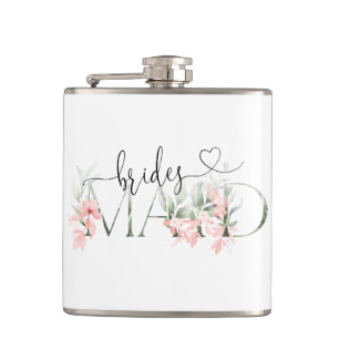 Bridesmaid Gifts Flask Floral Wedding Party Gifts