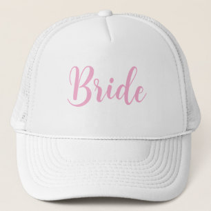 Bridesmaid Gifts, personalised Text Hat, Bride and Trucker Hat