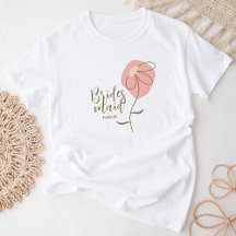 Bridesmaid Gifts T-Shirt - Golden Daisy