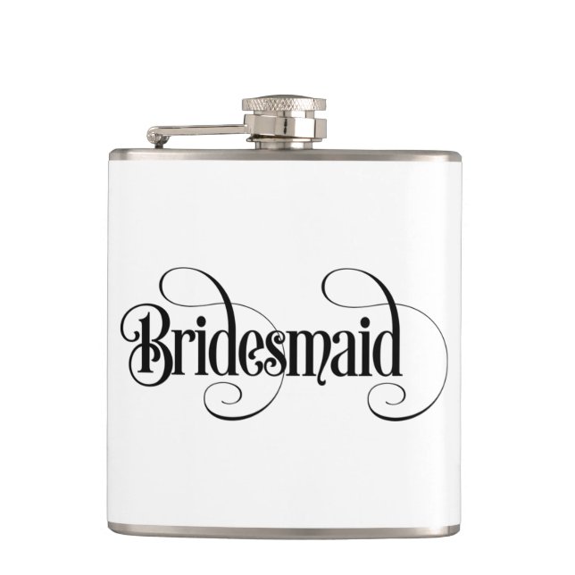 Bridesmaid Hip Flask (Front)