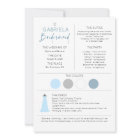 Bridesmaid Information and Proposal Card Template